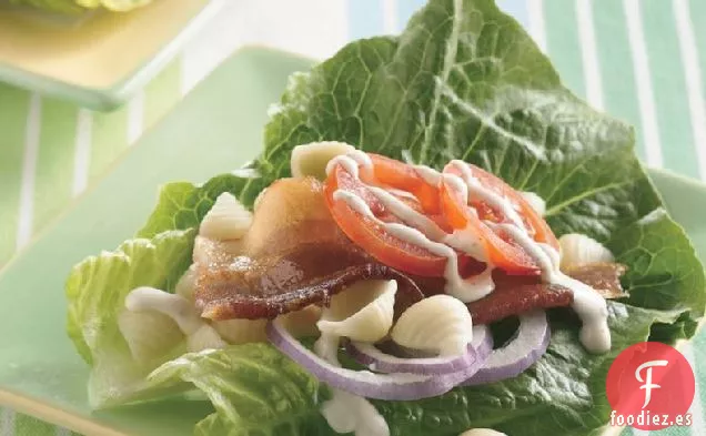 Ensalada de Pasta BLT con Aderezo Ranchero