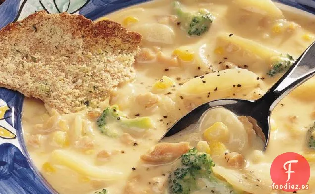 Sopa de Patata y Almejas