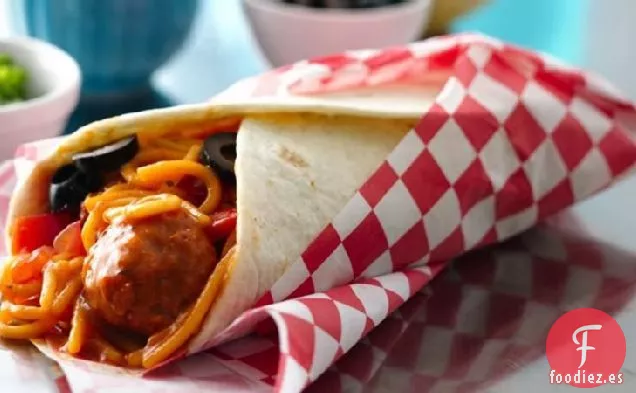 Envolturas de Espaguetis y Albóndigas