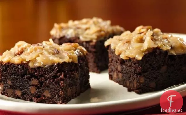 Brownies Alemanes de Chocolate sin Gluten