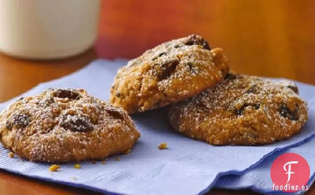 Galletas con Chispas de Chocolate y Calabaza Sin Gluten