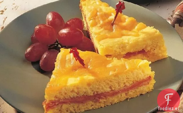 Sándwich de Jamón y Queso Horneado