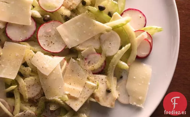 Ensalada de Apio Afeitado, Raíz de Apio y Rábano