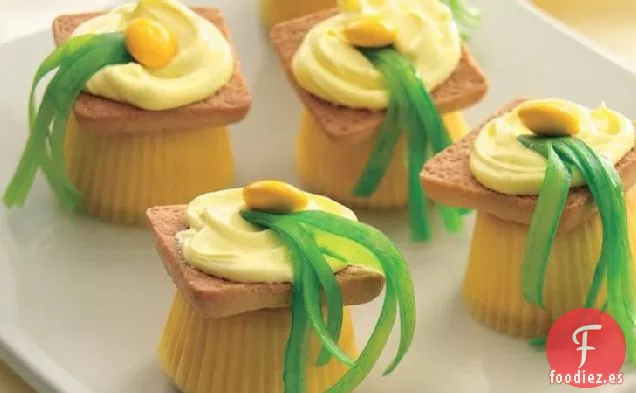 Mini Mortarboards para Cupcakes