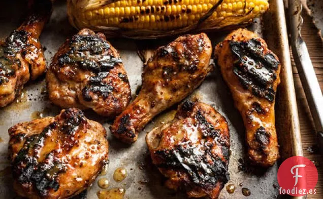 Pollo a la barbacoa de Arce y Mostaza