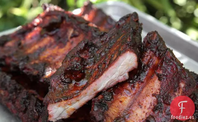 Costillas de Cerdo Ahumadas a la Barbacoa
