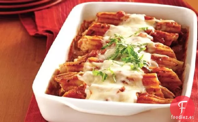 Manicotti de Pollo Súper Fáciles