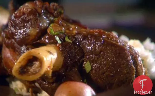 Muslos de Cordero al Curry con Patatas