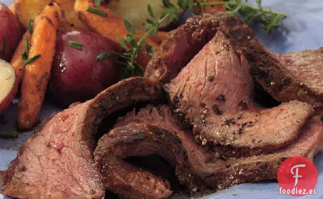 Solomillo a la Parrilla con Ajo y Tomillo