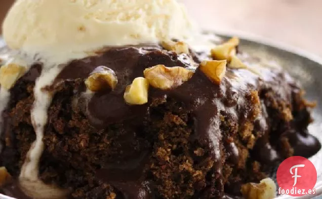 Pastel de Lava de Doble Chocolate (Harina de Trigo Integral Blanca)