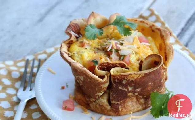 Tortillas de Crepe de Adentro Hacia Afuera