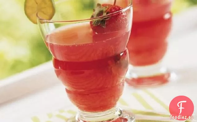 Ponche de Margarita de Arándano y Fresa