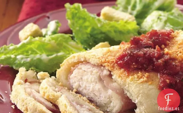 Parmesano, Pollo, queso Provolone y Jamón Haces