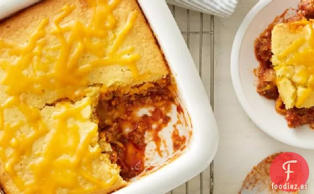 Cazuela de Joe Descuidado con Tapa de Pan de Maíz