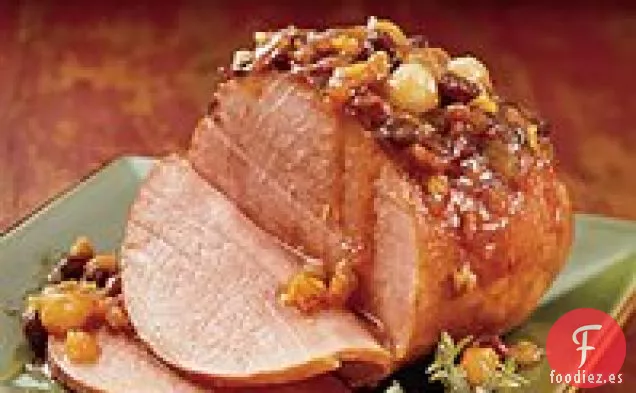 Jamón de Cocción Lenta con Chutney de Frutas