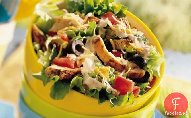 Ensalada de Tacos de Pollo del Suroeste