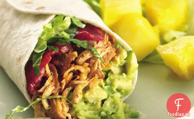 Envolturas de Pavo, Tocino y Aguacate de Cocción Lenta