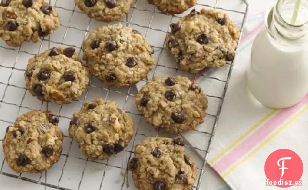 Galletas de Avena con Chispas de Chocolate