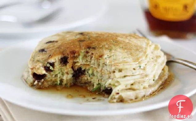 Tortitas con Chispas de Chocolate y Calabacín