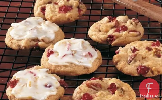 Galletas de Arándano con Crema de Naranja