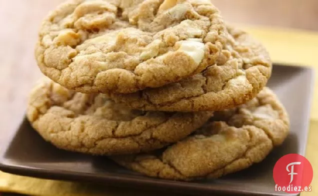 Galletas de Macadamia de Chocolate Blanco Escandalosas (Harina de Trigo Integral Blanca)