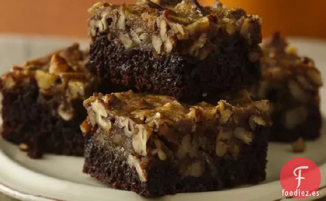 Brownies Supremos de Pastel de Nueces