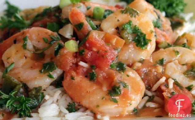Gambas Picantes con Tomates orgánicos Muir Glen ® 