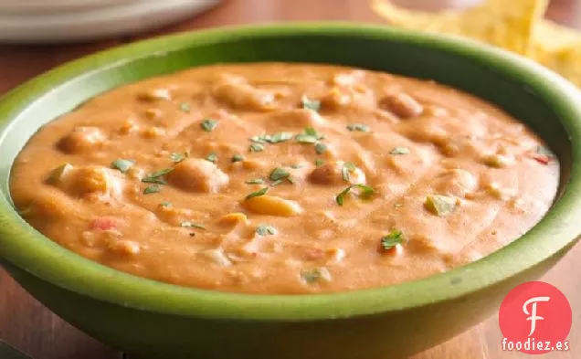 Salsa de Frijoles con Queso de Cocción Lenta