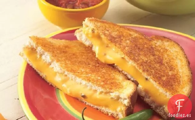 Sándwiches Mexicanos de Queso a la Parrilla