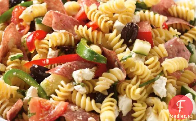 Ensalada de Pasta al Estilo Griego