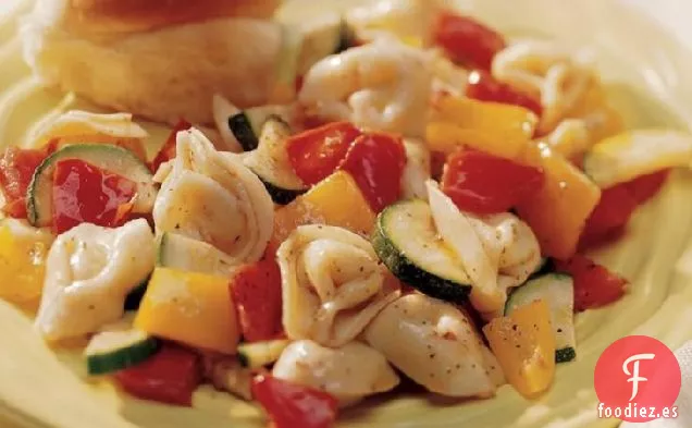 Tortellini con Verduras Frescas