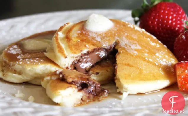 Tortitas Rellenas de Chocolate