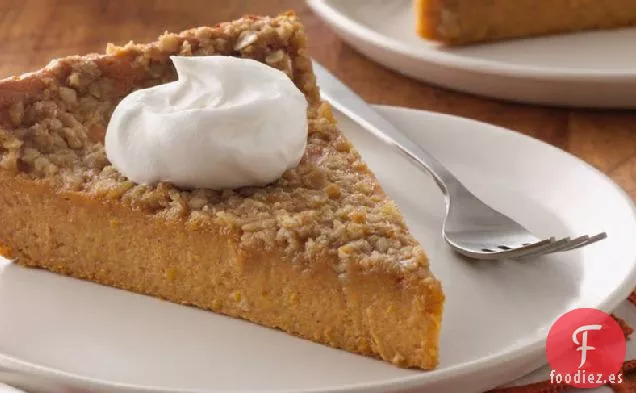 Pastel de Calabaza sin Corteza