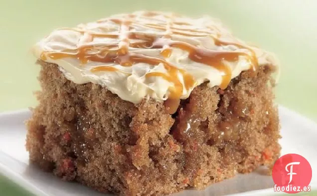 Pastel de Zanahoria con Caramelo