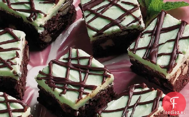 Brownies de Menta y Chocolate