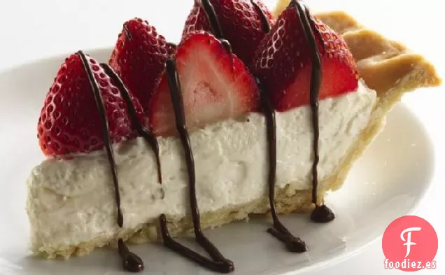 Tarta de Fresas y Crema Saludables