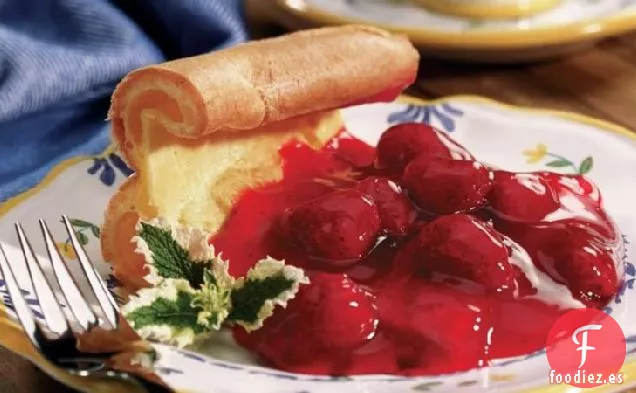 Panqueque Holandés de Fresa para Bebés