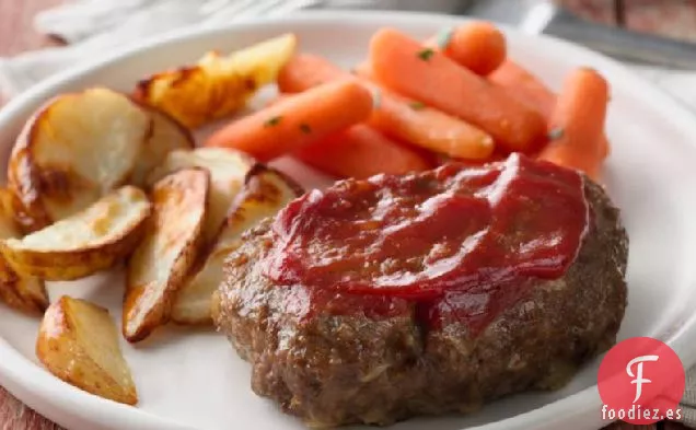 Paquetes de Papel de Aluminio para Cena de Pastel de Carne a La Parrilla