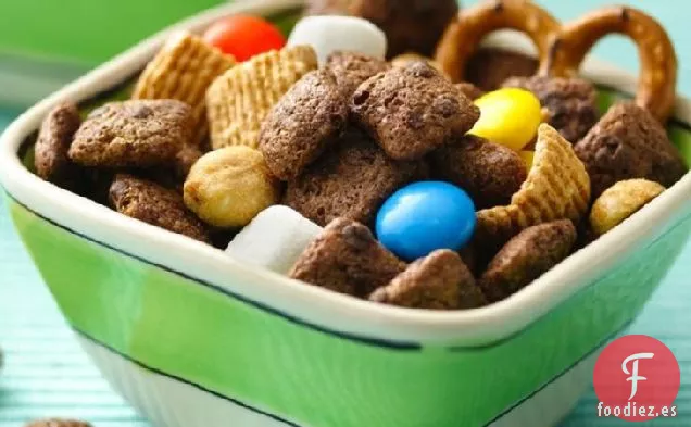 Mezcla de Frutos Secos de Pretzel Crujiente de Brownie