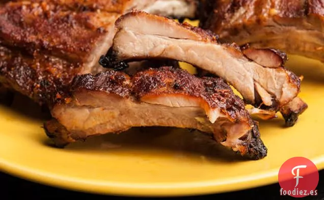 Costillas Horneadas al Horno con Vinagre y Especias