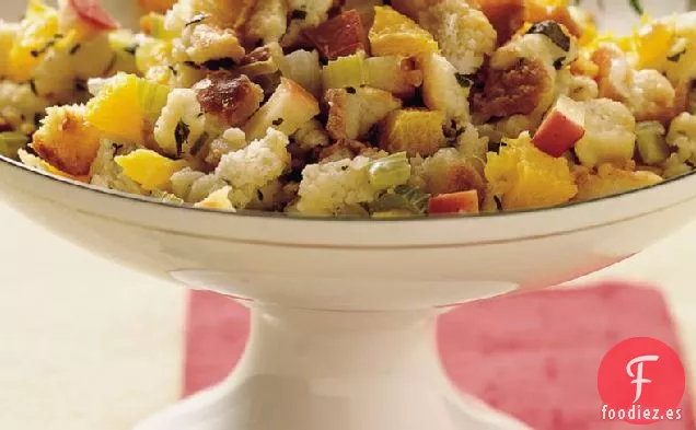 Relleno de Pan con Frutas