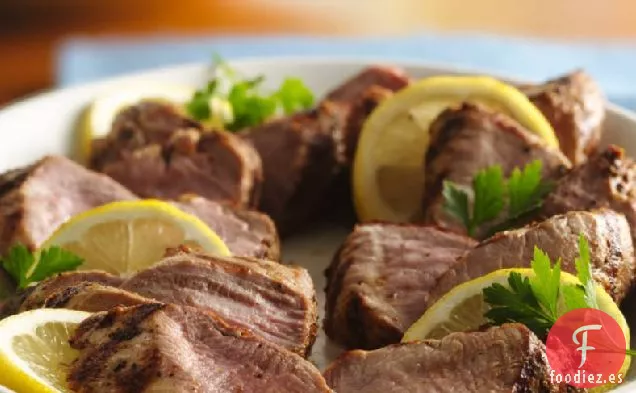 Lomo de Cerdo a La Parrilla con Limón Y Pimienta