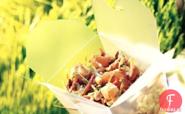Ensalada de Col Asiática de 10 Minutos