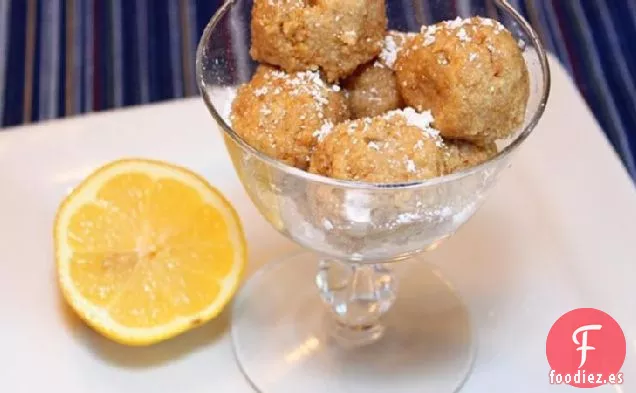 Bolas de Tarta de Queso y Limón