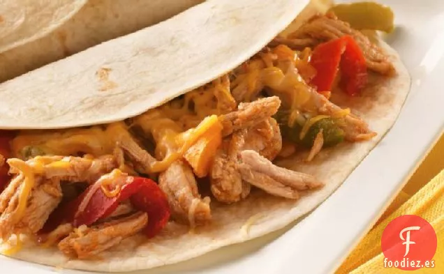 Fajitas De Cerdo De Cocción Lenta