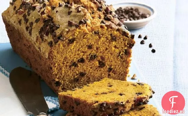 Pan de Calabaza con Chispas de Chocolate