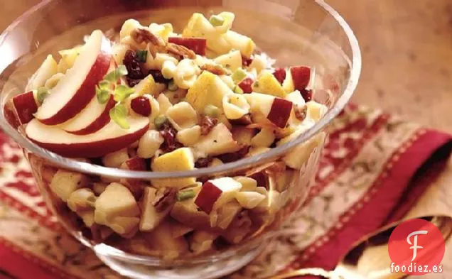 Ensalada de Pasta de Frutas de Invierno