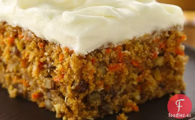 Pastel de Zanahoria (Harina de Trigo Integral Blanca)