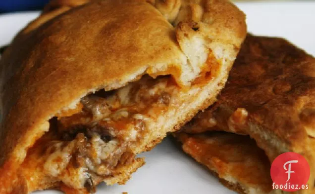 Bolsillos para Pizza de Carne y Queso