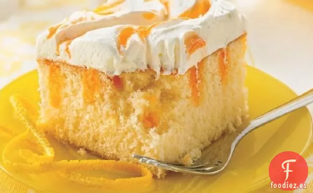 Pastel de Naranja Cremoso